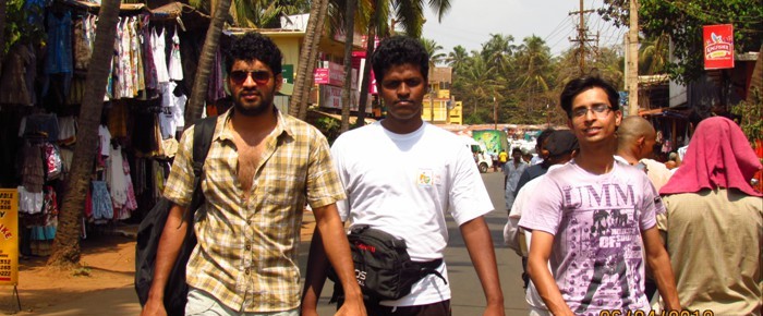 Walking through the streets of Goa